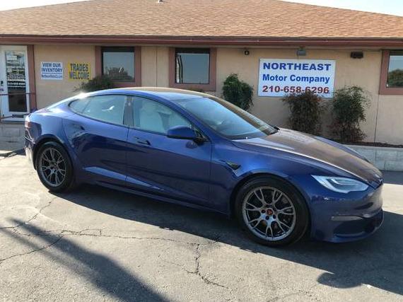 TESLA MODEL S 2021 5YJSA1E55MF435894 image